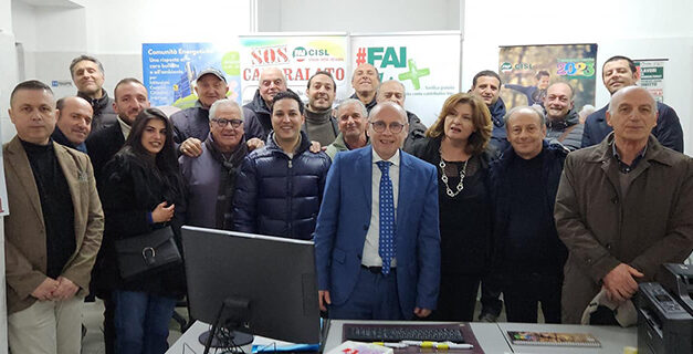 Inaugurata la sede di Sersale della Cisl Magna Grecia